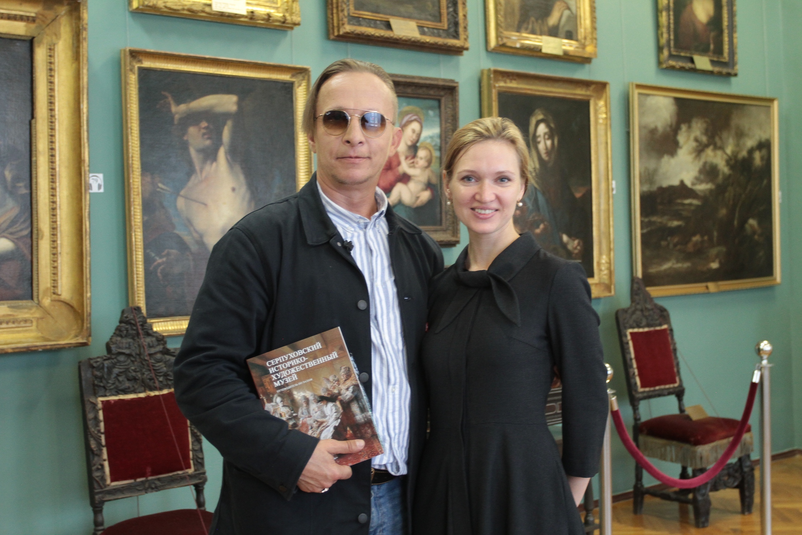 Иван Охлобыстин побывал в Серпуховском музее