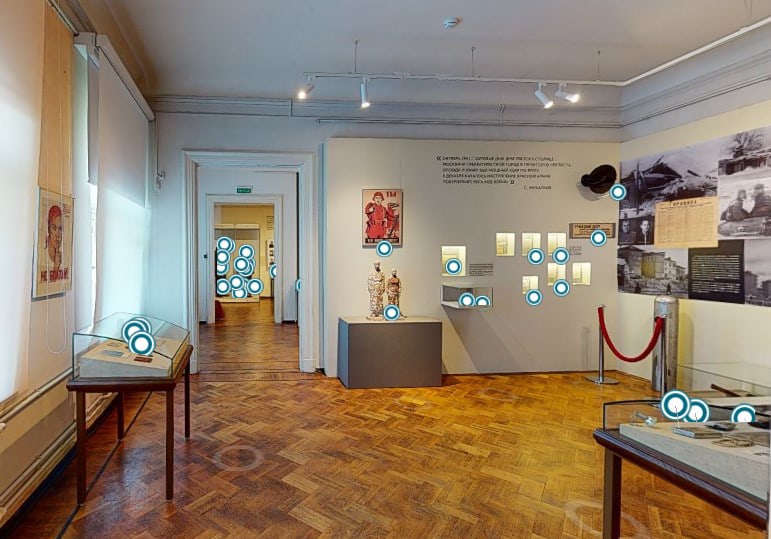 Появился 3D-тур по выставке «Память сердца» 