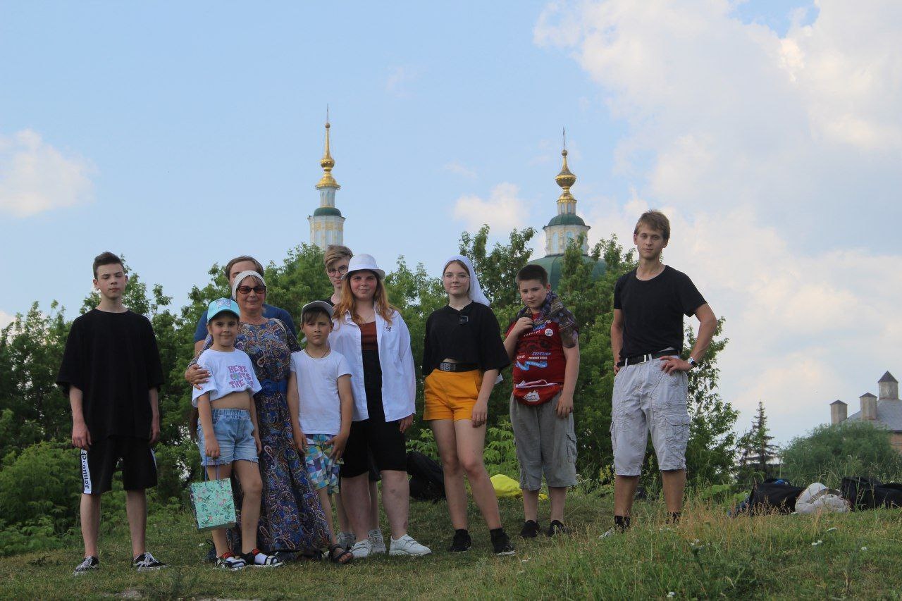 На Соборной горе прошли тематические экскурсии «Серпухов на страже православных рубежей Отечества»