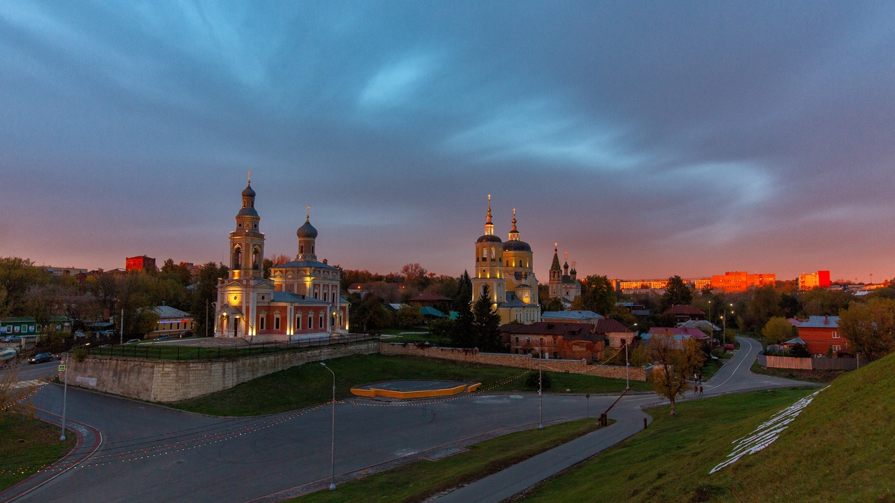 Церкви Посада: Успенская, Ильинская, Троицкая