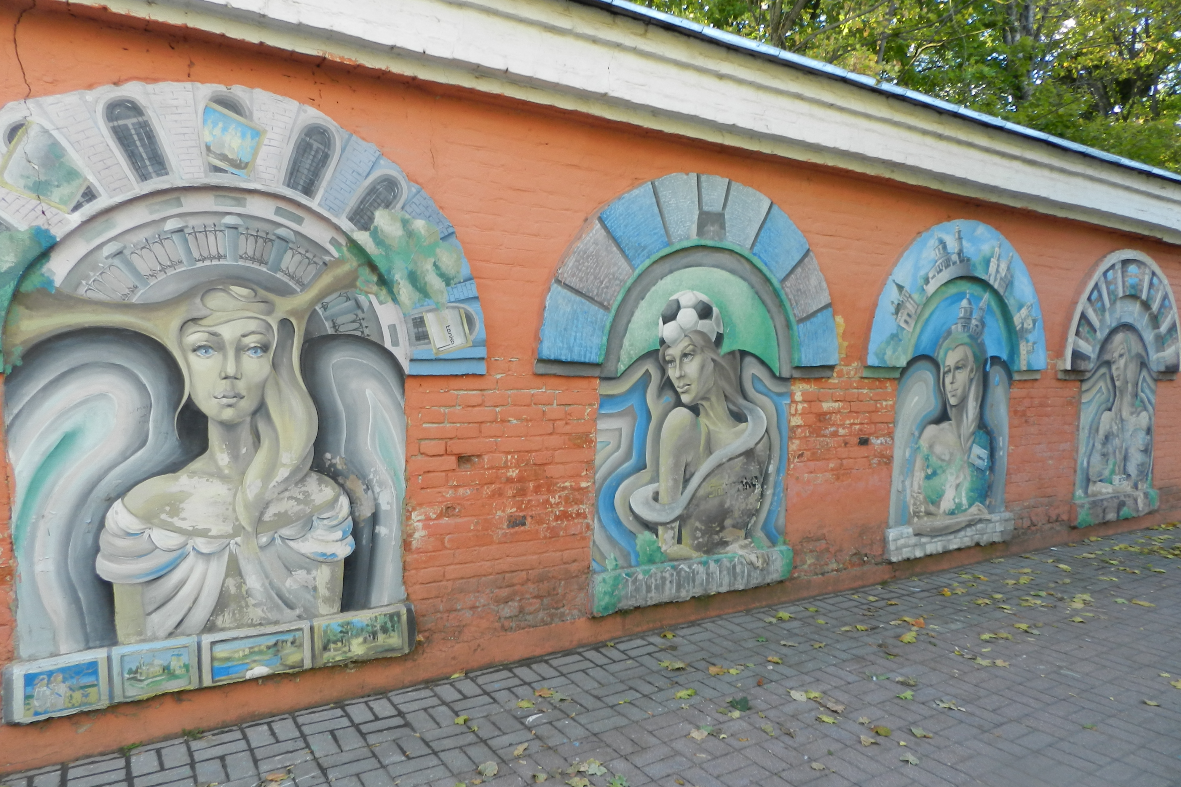 Граффити «Четыре сестры»