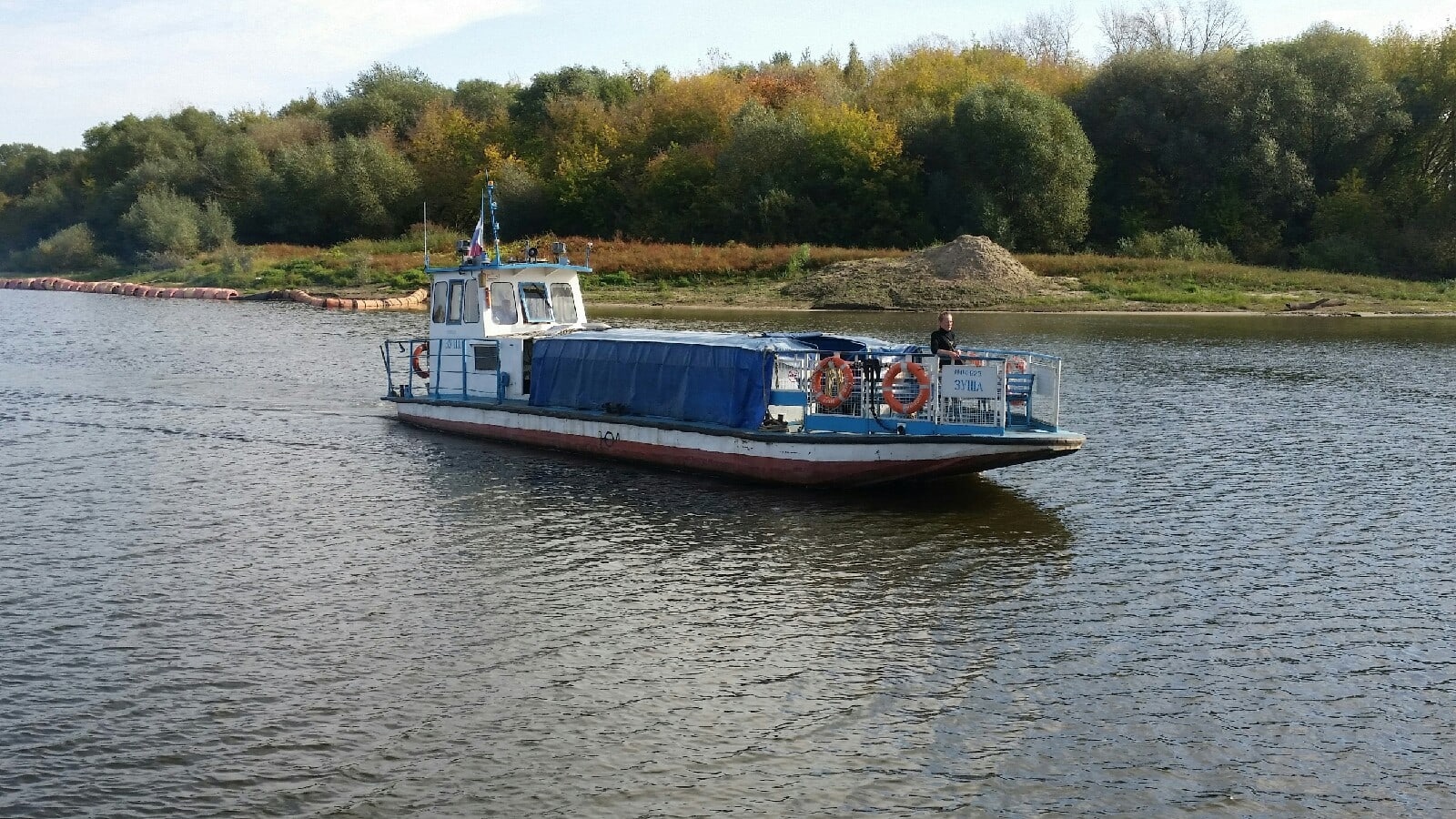 Более 13,4 тысячи человек воспользовались речными маршрутами в Серпухове и Коломне