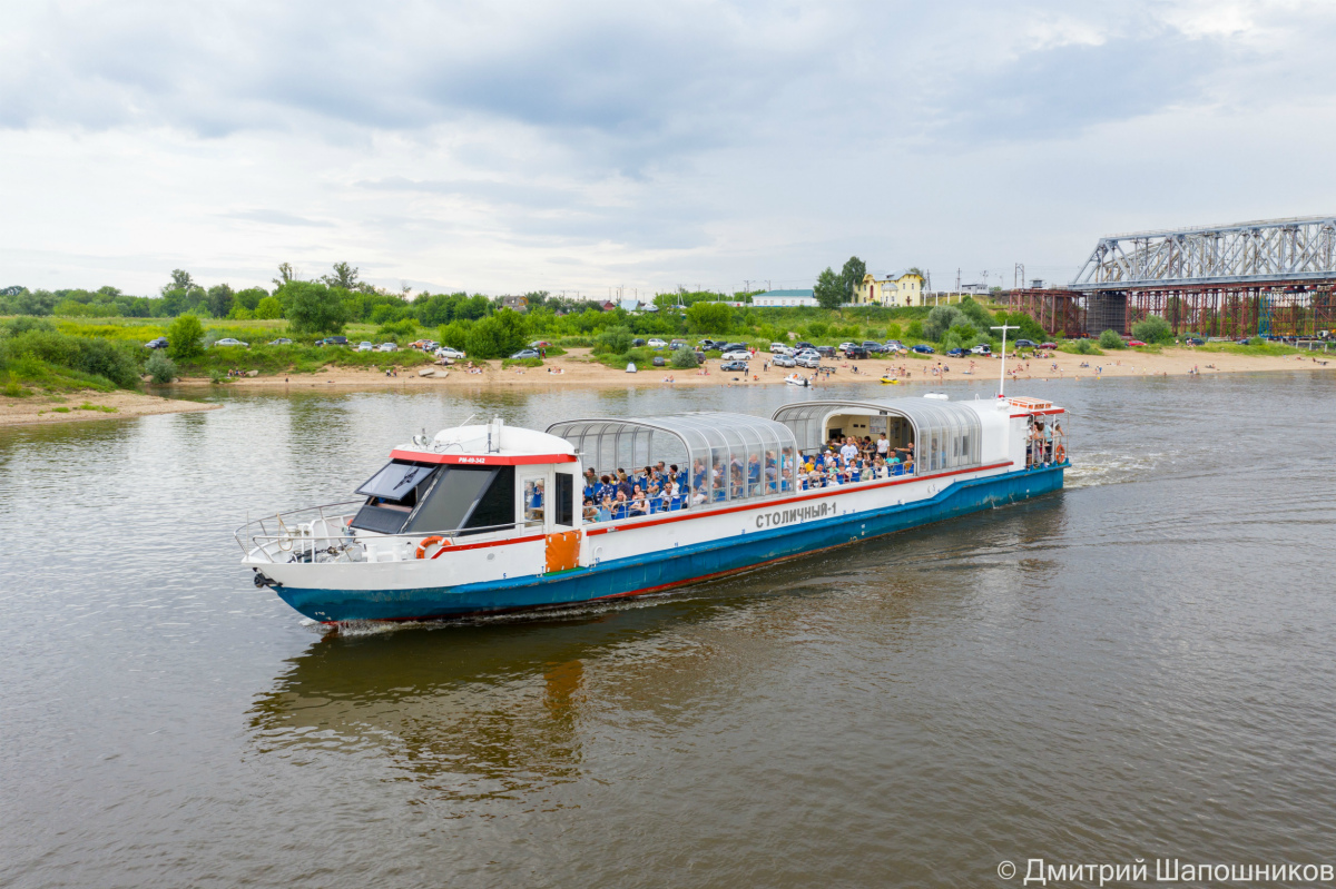 Прогулки по Оке на новом теплоходе «Столичный-1» 